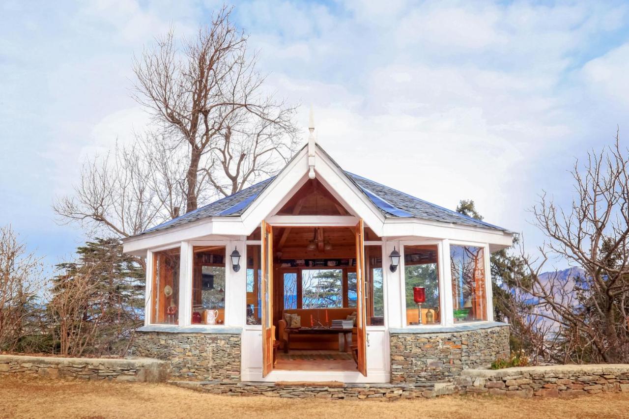 Stayvista At Violet Hill With Bonfire, Gazebo & Hill View Shimla Exterior foto